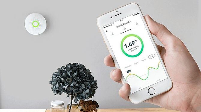 applicazione per monitorare qualità dell'aria a casa