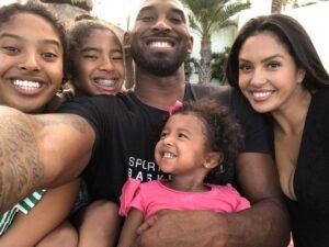 Kobe e la sua famiglia