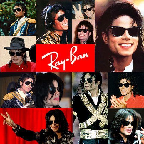 Michael Jackson con i rayban su qualità prezzo