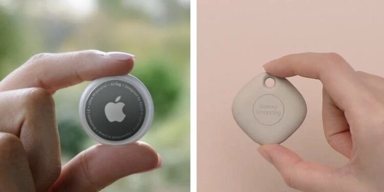 apple airtag vs samsung smartTag